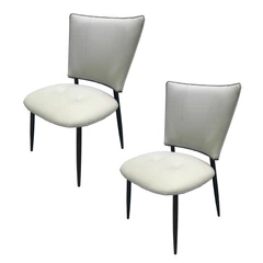 Pack 2 Silla Comedor Luminae Blanco