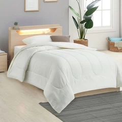 Plumón Liso Florencia 1.5 Pl Blanco