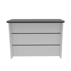 Barra Auxiliar De Cocina Fendi Café Blanco