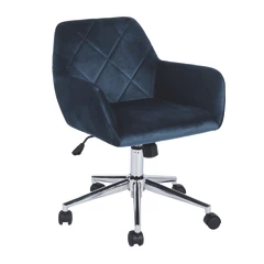 Silla Snell de Oficina Altura Ajustable Azul