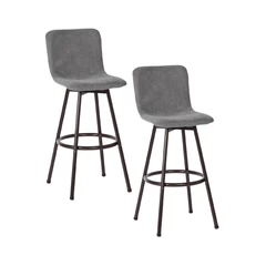Pack 2 Piso de Bar Brickman Gris