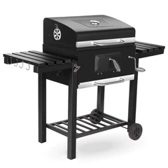 Parrilla a Carbón 108x137x57 cm Premium Bandeja Lateral