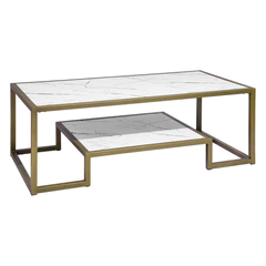 Mesa de Centro Prisma Blanco