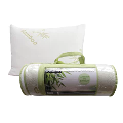 Almohada Bambú 50x66 cm Blanco