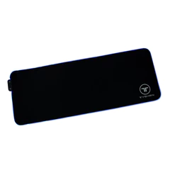 Mouse Pad Gamer Luces Led RGB Negro