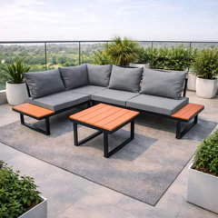Juego de Living Terraza Palermo 6 Personas