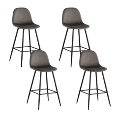 Pack 4 Pisos de Bar Recife Gris