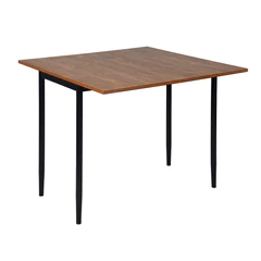 Mesa de Comedor Cuadrada Café