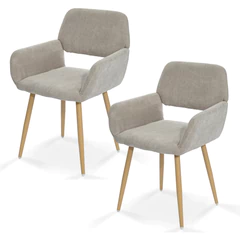 Pack 2 Sillas Comedor Sitial Cromwell Beige