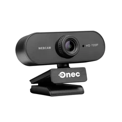 Cámara Web de 720P con Trípode Negro