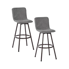 Pack 2 Piso de Bar Brickman Gris
