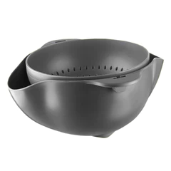 Colador 2 Piezas Smart Gris