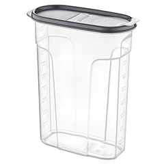 Canister Contenedor Alimentos 2,4 Lt Dry Gris