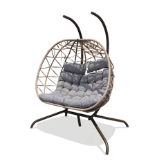 Silla Colgante de Terraza Doble 2 Personas