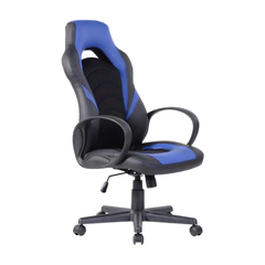 Silla Gamer XBOT Ergonómica Altura Ajustable Azul