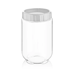 Frasco Canister Alimentos 1 Lt Blanco