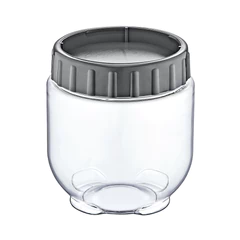 Frasco Canister Alimentos 750 Ml Gris