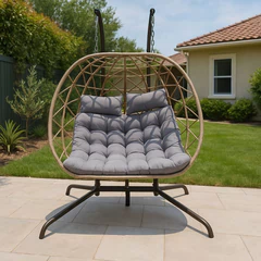 Silla Colgante de Terraza Doble 2 Personas