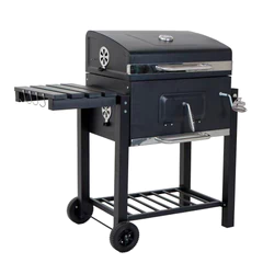 Parrilla a Carbón 108x115x57 cm Pro Bandeja Lateral
