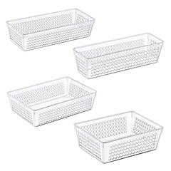 Set 4 Organizadores Handy Transparentes