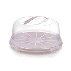 Porta Torta 33 cm Rosado