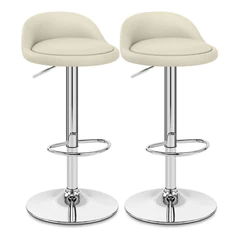 Pack 2 - Pisos de Bar Round Beige