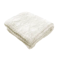 Manta Tejida Sherpa Beige