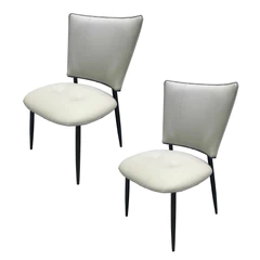 Pack 2 Silla Comedor Luminae Blanco