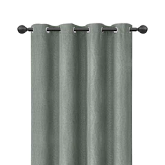 Cortina Blackout Texturizada 140x220 cm Gris