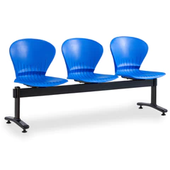 Silla Banqueta 3 Cuerpos Color Azul
