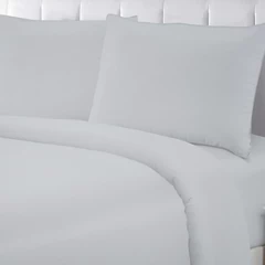 Juego de Sábanas de Microfibra 2 Plazas Gris