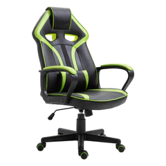 Silla Gamer Extreme Game PVC Base Nylon - Verde