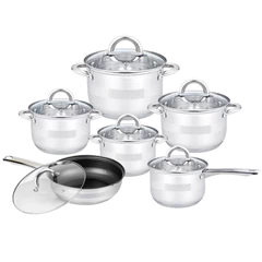 Set Baterías 12 Piezas Acero Inoxidable Bremen Gri