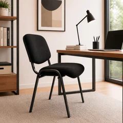 Silla de Visita ISO Confident Negra