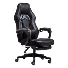 Silla Gamer Swift con Reposapiés Negro