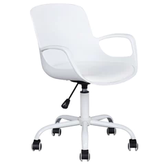 Silla de Oficina Diseño Apoya Brazos - Blanco