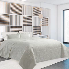 Quilt Diseño Fundas Julieta King Blanco