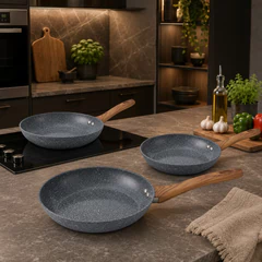 Set 3 sartenes 20-24-28 cm antiadherente