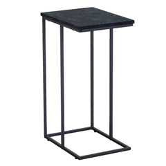 Mesa lateral estilo Marmol negro