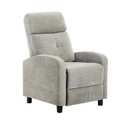 Berger Reclinable Lisboa Tela Gris