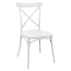 Silla Terraza Plástica Petra Blancas