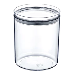 Canister Contenedor Hermético 0,85 Lt Crystal Round