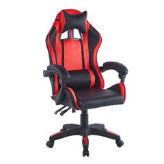 Silla Gamer con Altura Ajustable Rojo