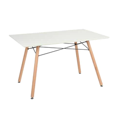 Mesa Eames Estilo Nórdico Blanca