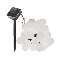 Guirnalda Solar Esferas Luces LED Navidad Colores