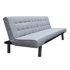 Futón Parker 3 Cuerpos Gris Claro