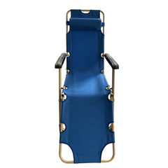 Silla Reclinable Para Exterior Azul