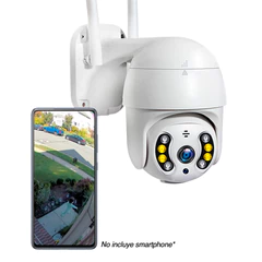 Cámara Exterior IP WIFI 1080 P Visión Nocturna