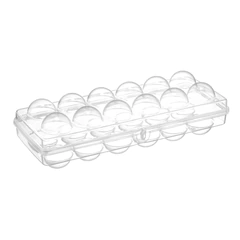 Organizador 12 Huevos Transparente