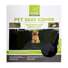 Funda Protectora para Asiento Automóvil Mascotas Negro